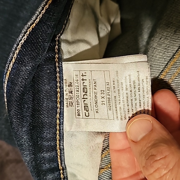 Carhartt WIP Klondike Jeans - Picture 5 of 6
